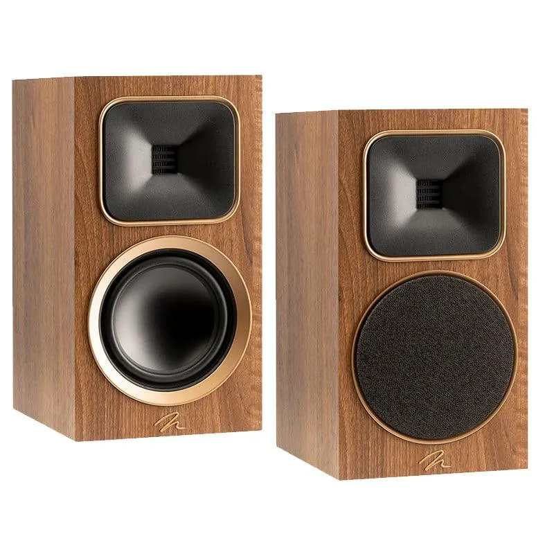 Martin Logan FOUNDATION B1 NOCE Diffusori da scaffale 2 vie 100W, cono Unibody, tweeter a nastro (COPPIA)