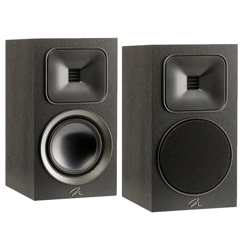 Martin Logan FOUNDATION B1 NERI Diffusori bookshelf a 2 vie 100W, cono in alluminio Unibody, tweeter a nastro (COPPIA)