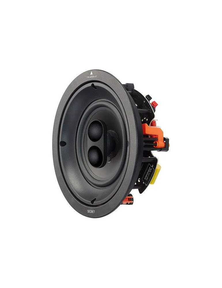 Triangle ICT7+ Diffusore da incasso stereo 2 vie coassiale, woofer da 17 cm Due tweeter a cupola da 20 mm