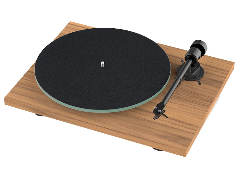 Pro-ject T1 EVO BT NOCE Giradischi braccio 8.6", Bluetooth 5.0 aptX HD e testina Ortofon OM10