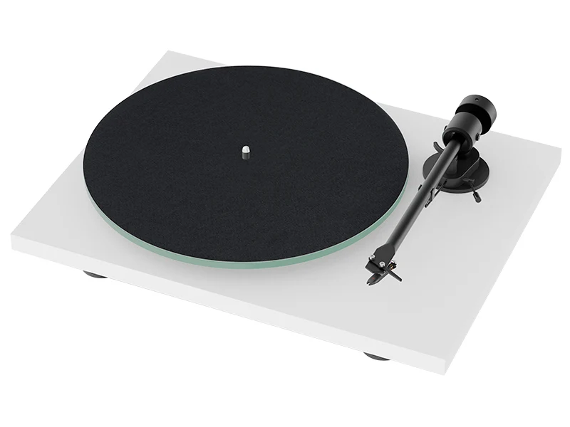 Pro-ject T1 EVO BT BIANCO Giradischi braccio 8.6", Bluetooth 5.0 aptX HD e testina Ortofon OM10