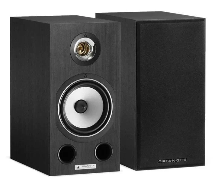 Triangle COMETE EZ Black Ash (BK) Coppia diffusori da stand 2 vie da 80W, Woofer 165mm, Tweeter titanio a tromba