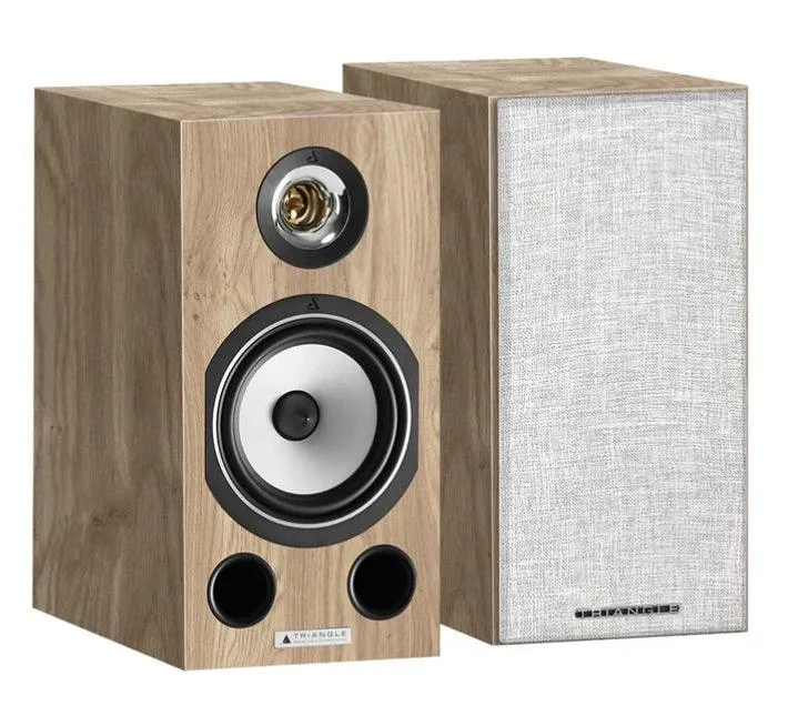 Triangle COMETE EZ Light Oak (LO) Coppia diffusori da stand 2 vie da 80W, Woofer 165mm, Tweeter titanio a tromba