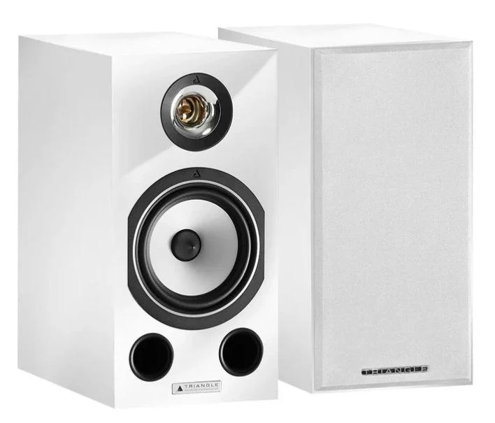 Triangle COMETE EZ White laccato (WHG) Coppia diffusori da stand 2 vie da 80W, Woofer 165mm, Tweeter titanio a tromba