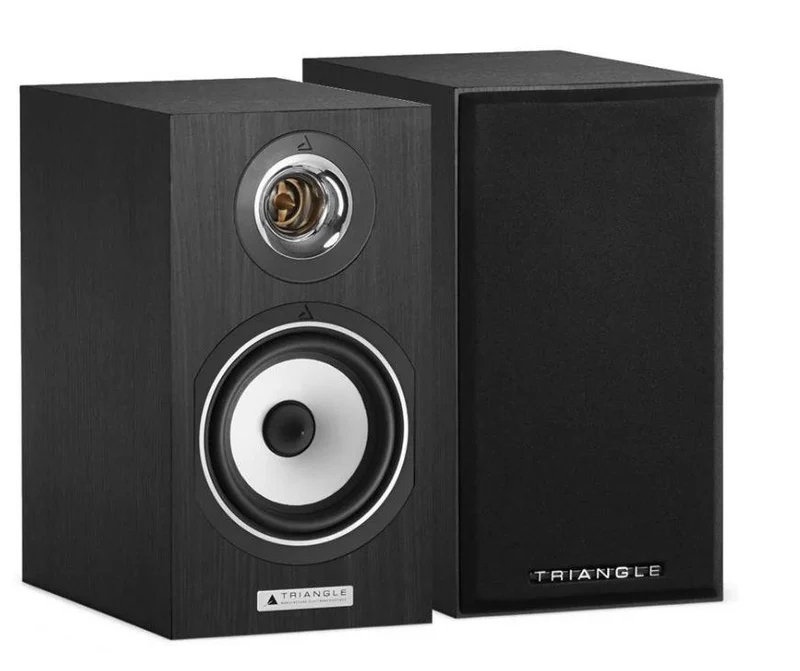 Triangle TITUS EZ Black Ash (BK) Coppia diffusori da stand 2 vie bass-reflex 60W, 1 Tweeter in titanio