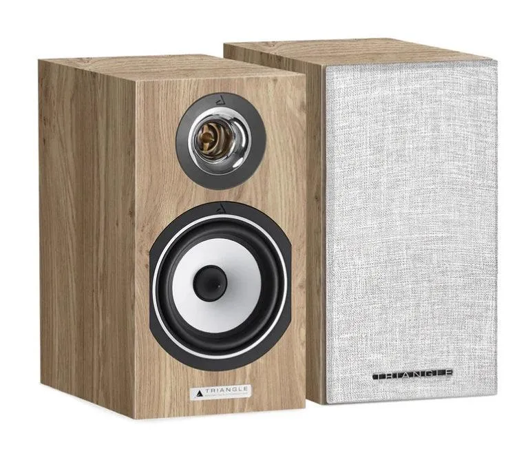 Triangle TITUS EZ Light Oak (LO), Coppia diffusori da stand 2 vie bass-reflex 60W, 1 Tweeter in titanio