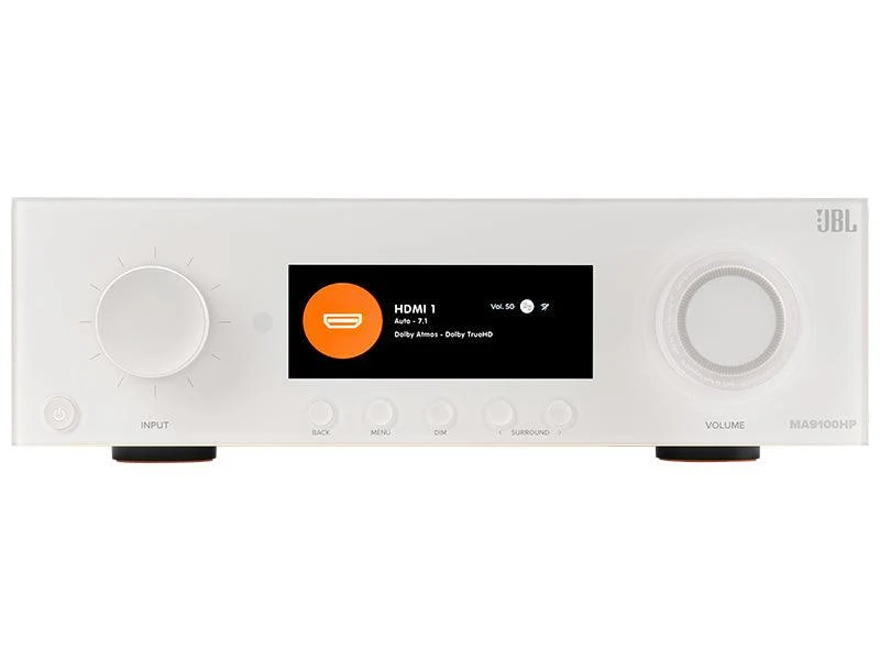 JBL MA9100HP WHITE Amplificatore A/V multicanale 9.2 da 9x140W, Bluetooth v5.3 APTX HD e Adaptive. 8K