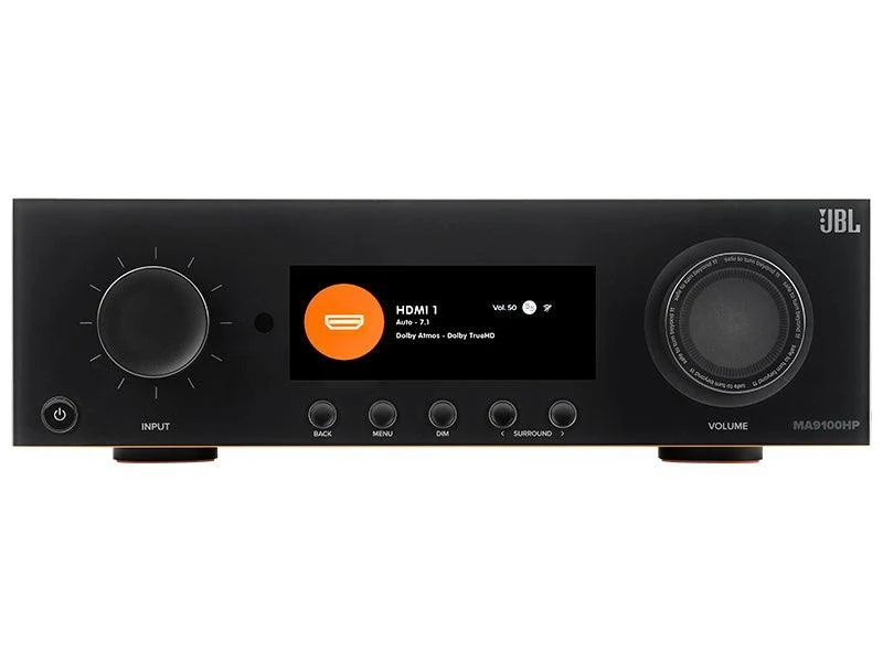 JBL MA9100HP BLACK Amplificatore A/V multicanale 9.2 da 9x140W, Bluetooth v5.3 APTX HD e Adaptive. 8K