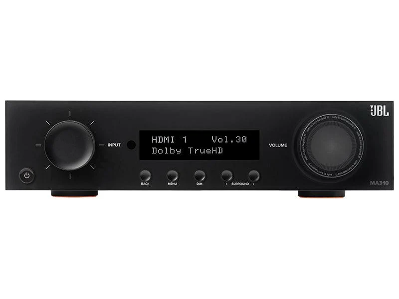 JBL MA310 BLACK Amplificatore A/V multicanale 5.2. Potenza 5x60W su 8ohm in classe D