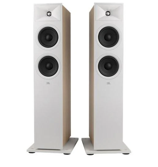 JBL 260F Stage 2 Oak White Diffusori da pavimento 2,5 vie in bass reflex 225W, sistema Next Generation HDI