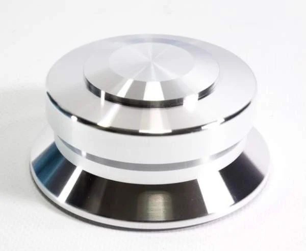 Pro-ject RECORD PUCK SIGNATURE 10/12 Ferma disco in alluminio. Finitura alluminio lucido