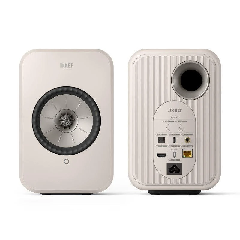 KEF LSX II LT WHITE Sistema HiFi Attivo WiFi HDMI Bluetooth (COPPIA)
