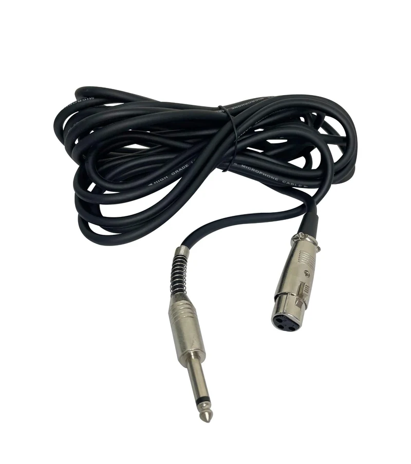 KARMA CA 8476 Cavo XLR F Jack 6,3mm mono - 5mt