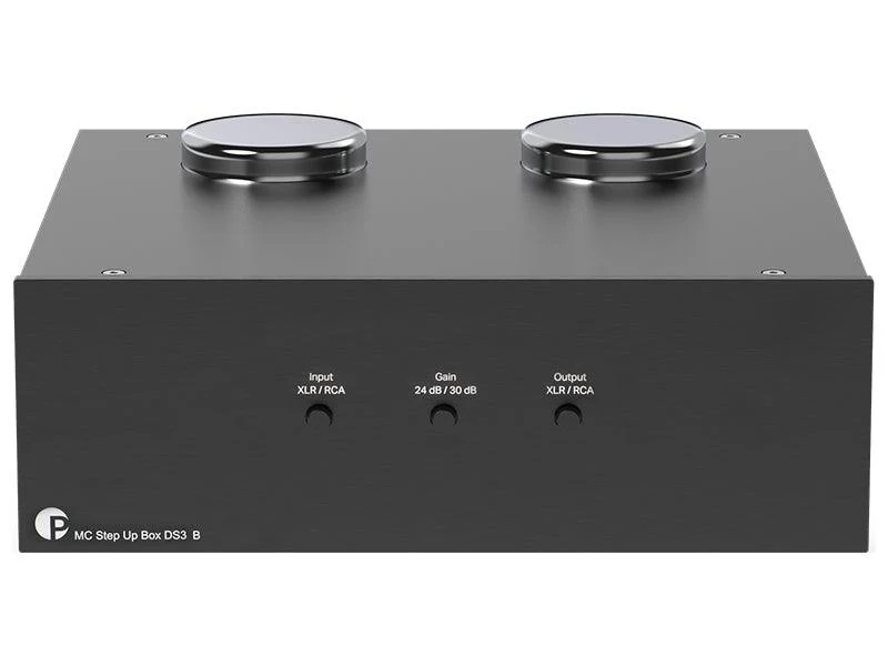 Pro-Ject MC STEP UP BOX DS3 B BLACK Step UP per testine MC. Trasformatori Lundahl LL1678