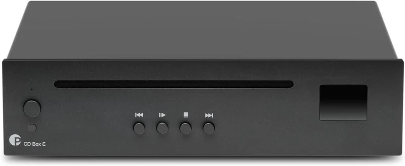 Pro-Ject CD BOX E BLACK Lettore di CD, supporta CD-DA, Convertitore DAC 24bit/192KHz