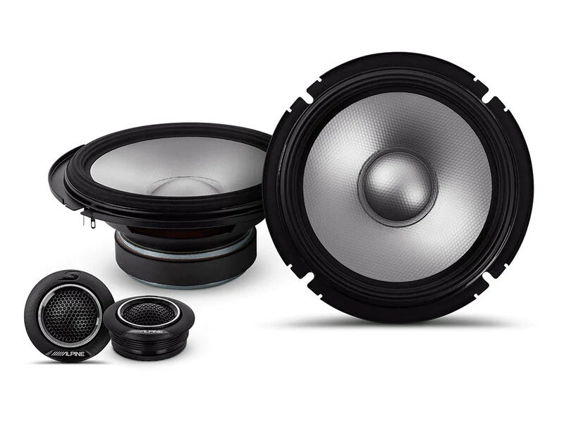 Alpine S2-S65C altoparlanti per auto 6.5" da 165mm 2 vie certificati Hi-Res Audio