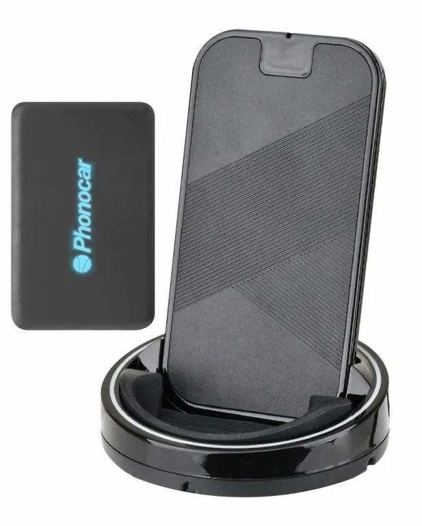 Phonocar 05702 Caricabatteria a induzione da portabicchiere universale