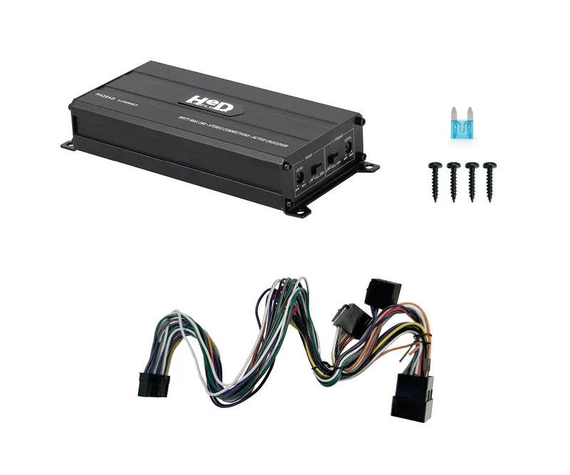 Phonocar PH284D Mini Amplificatore HED Classe D ISO 4 canali da 70W