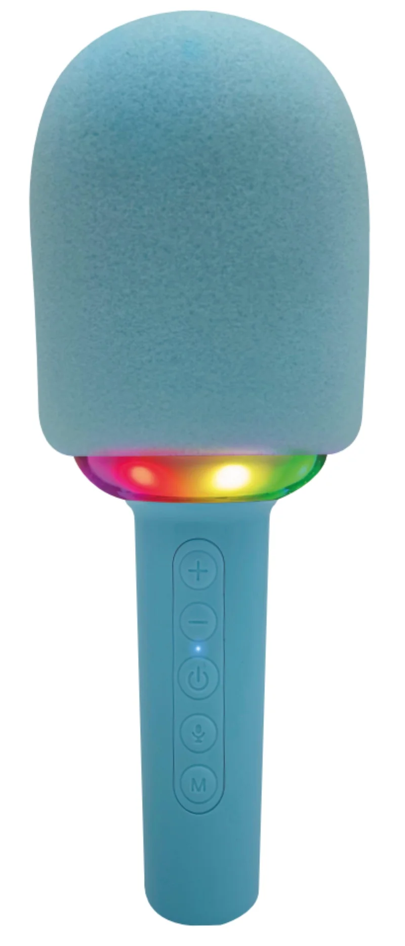 KARMA SNG A Microfono Karaoke con effetti luce - colore blu