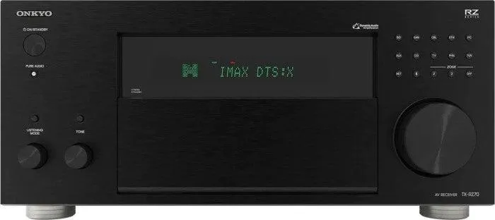 ONKYO TX-RZ70 Sintoamplificatore A/V 11.2 canali, 140W x 11, HDMI 8K/4K Ultra HD,DAC ESS Sabre 32bit