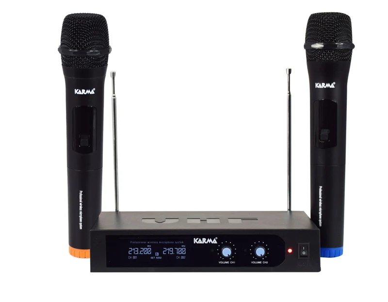 KARMA SET 6252B Doppio radiomicrofono palmare VHF