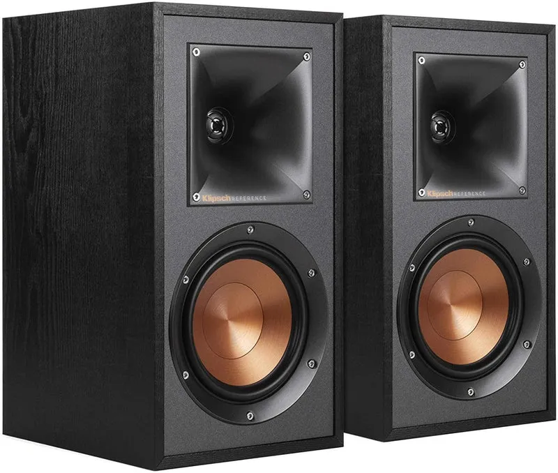 Klipsch R-51M black diffusori da scaffale bass reflex a 2 vie da 5,25 pollici (13,3 cm) 340W (COPPIA)