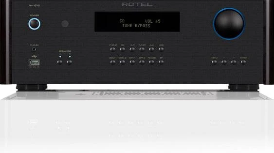 Rotel RA-1572 NERO Amplificatore integrato da 120 + 120 W RMS su 8 ohm, trasformatore toroidale, circuitazione dual-mono