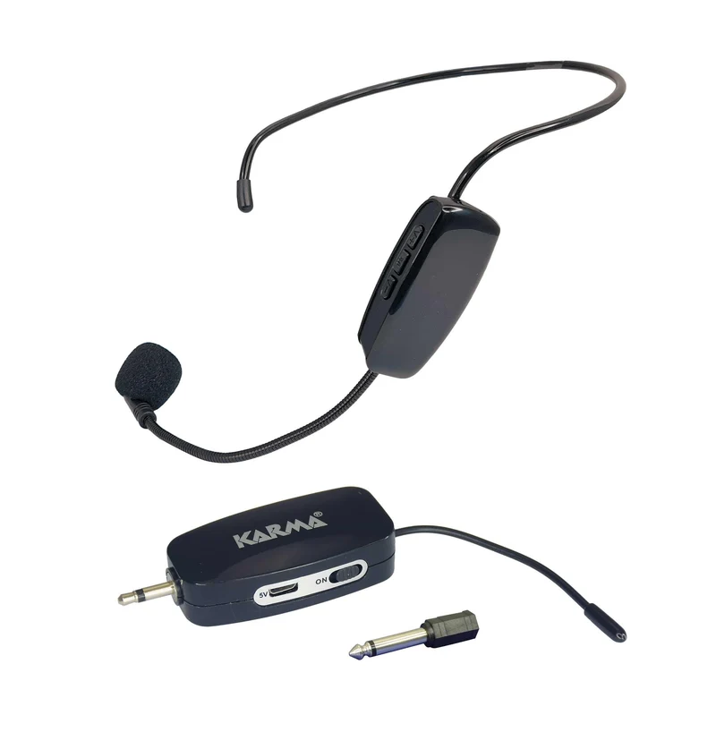 KARMA MASTER 20 Radiomicrofono UHF ricaricabile ad archetto