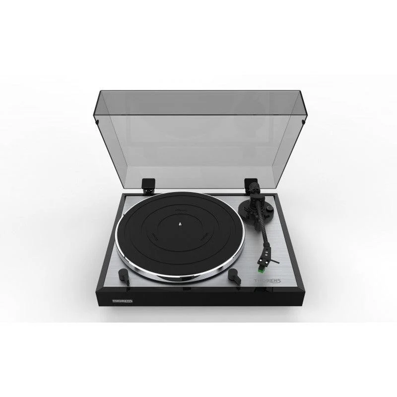 THORENS TD 402 DD high Gloss BLACK Giradischi hifi motore trazione diretta PHONO MM