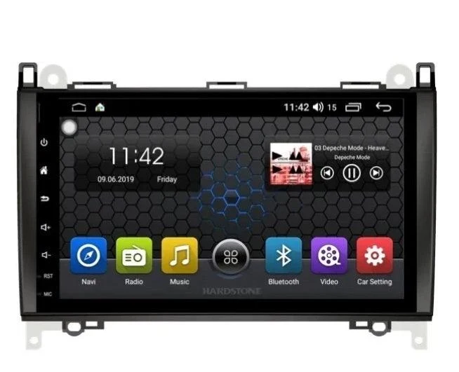 Hardstone HS BEN01-ELC4 Autoradio Android per Mercedes Classe A-B