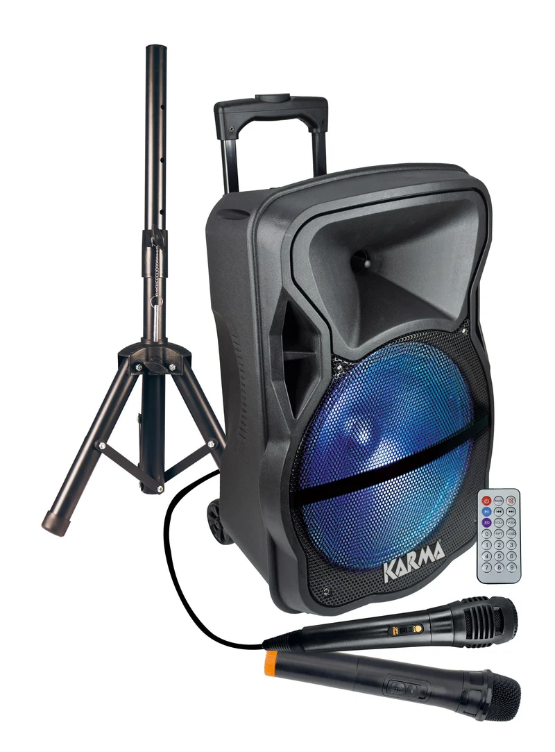 KARMA LAX 12 Diffusore amplificato con radiomicrofono 600W PMPO