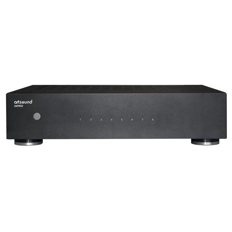 Artsound AMP850 Amplificatore multicanale 8x50W fino a otto zone (mono) o quattro (stereo)