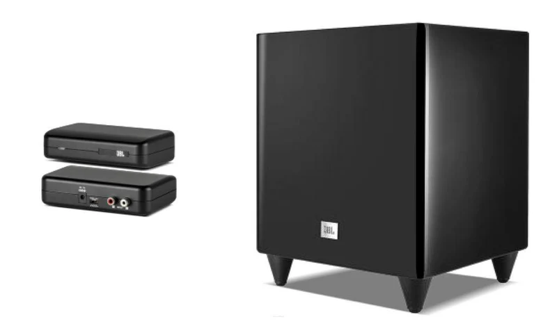 JBL SUB80P Subwoofer attivo WIRELESS in sospensione pneumatica 200W