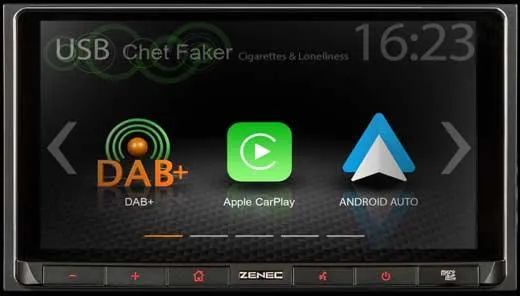 Zenec Z-N528 Autoradio 2 DIN con Android Auto, Apple Carplay, HDMI, DAB+
