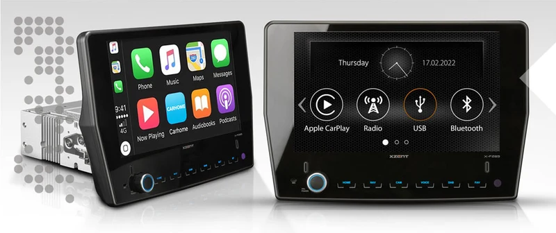 Xzent X-F285 Autoradio per Ford Transit dal 2019 multimediale 9" per camper
