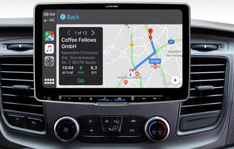 Alpine ILX-F115TRA Autoradio navigatore Halo11 per Ford Transit Custom dal 2018