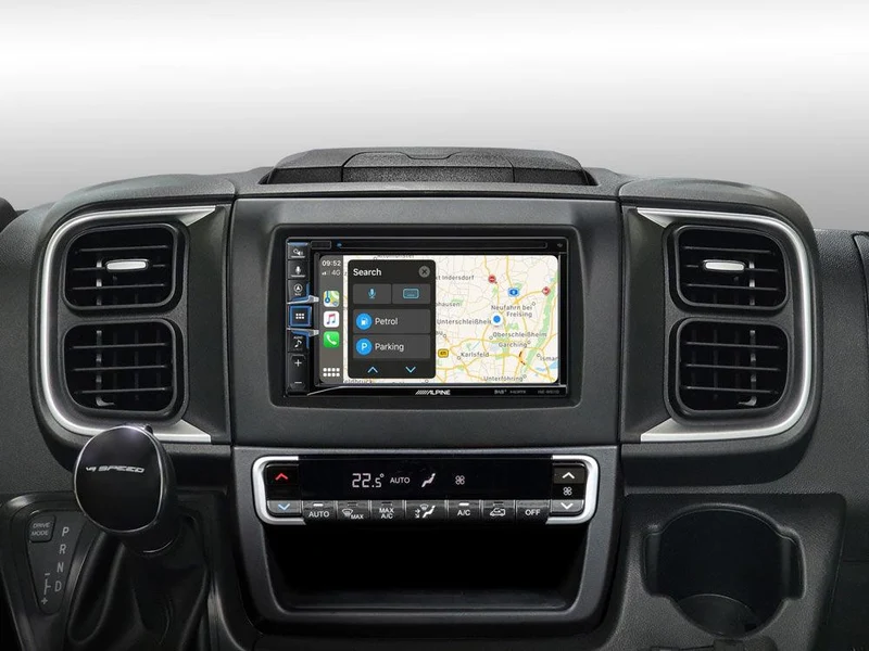 Alpine INE-W611DU8 Autoradio 2 DIN per FIat Ducato 8 mappe GPS comprese