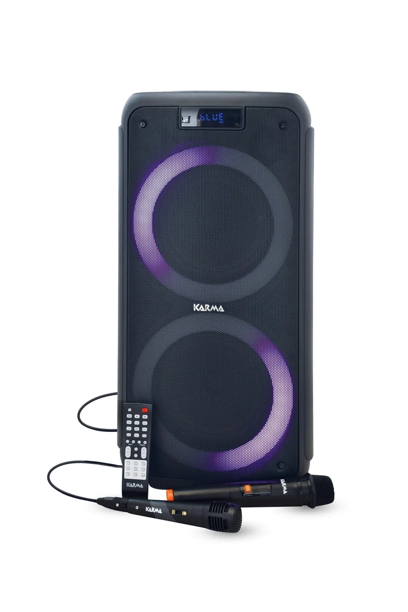 KARMA HAMMER Diffusore ricaricabile con UHF radiomicrofono