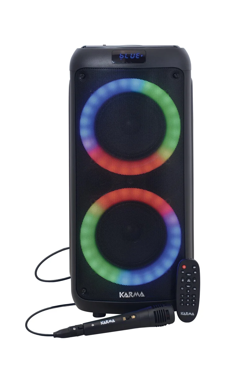 KARMA TALATUU Diffusore ricaricabile con microfono 200W