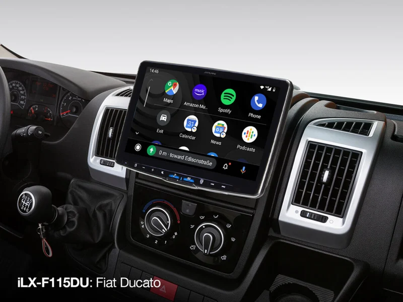 Alpine ILX-F115DU Autoradio per Fiat Ducato 3 da 11" multimediale