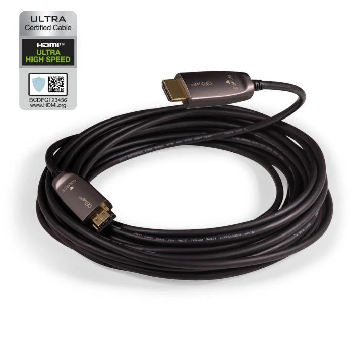 QED PERFORMANCE OPTICAL ULTRA HS HDMI Cavo fino a 48Gb/s 10K@120Hz e non compressa 8K@60Hz