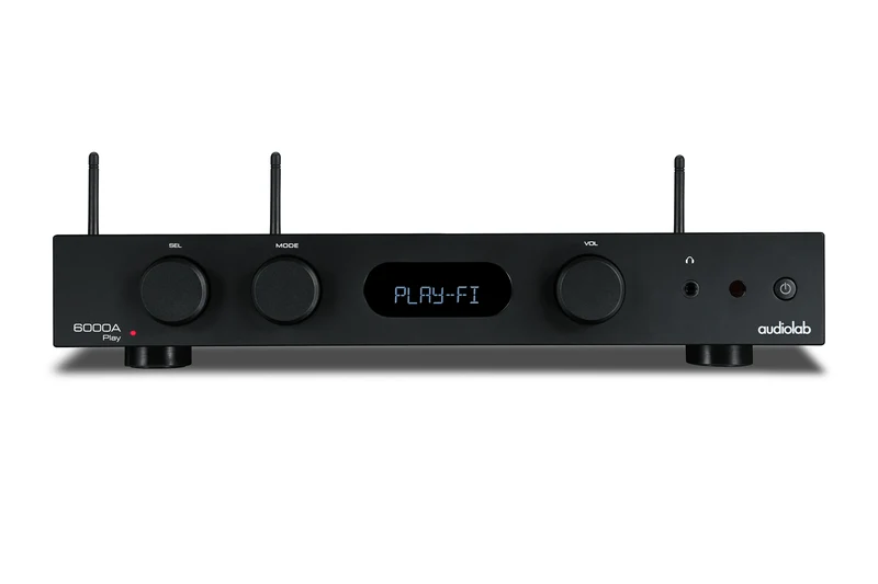 Audiolab 6000A Play Amplificatore integrato di rete wi-fi, DAC ESS Sabre32 ES9018K2M Reference
