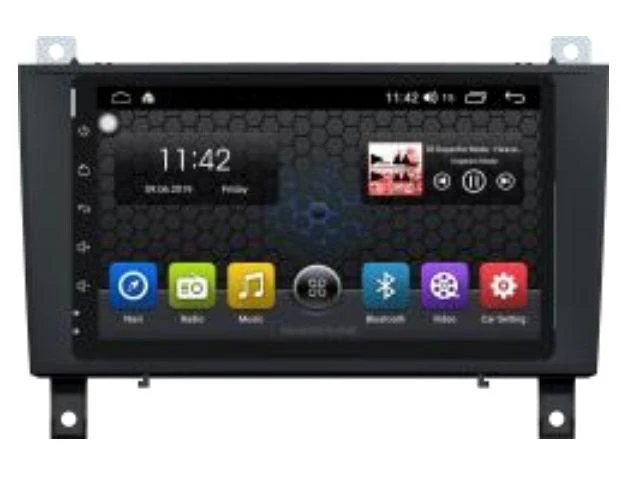 Hardstone HS BEN10-ELC4 Autoradio per Mercedes SLK (R171 2003- 2011) Android 10, 8 CORE