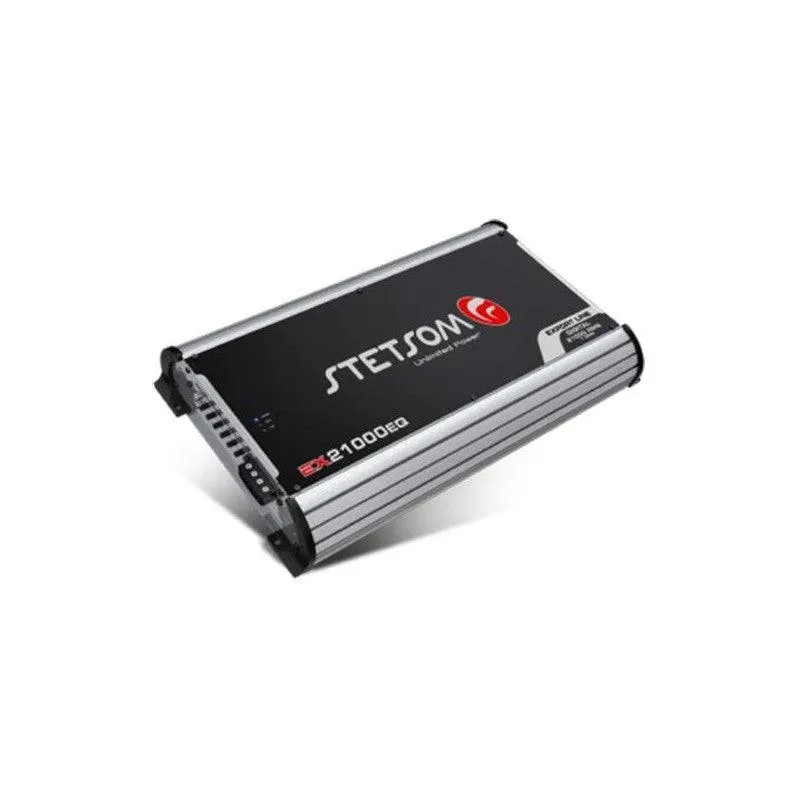STETSOM EX 21000 EQ 1 OHM - Amplificatore per auto con equalizzatore, 1x 23.000W RMS su 1 OHM!!