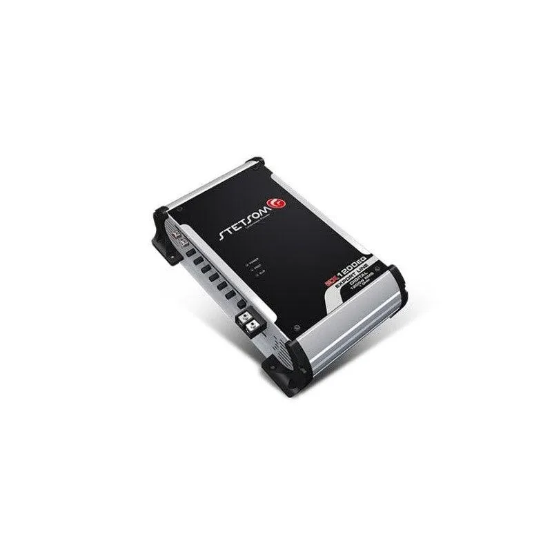 STETSOM EX 1200 EQ 1 Amplificatore per Auto in Classe D 1x 1350W RMS su 1 OHM!