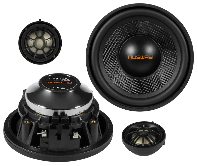 Musway CSB4.2C Kit a 2 vie 100mm 4 Ohm 120W per Bmw E/F/G