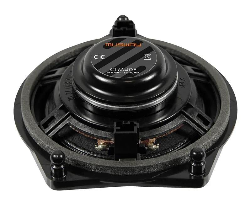 Musway CLM40F altoparlante centrale da 100mm 4 + 4 Ohm 120W per Mercedes classe C/GLC/E