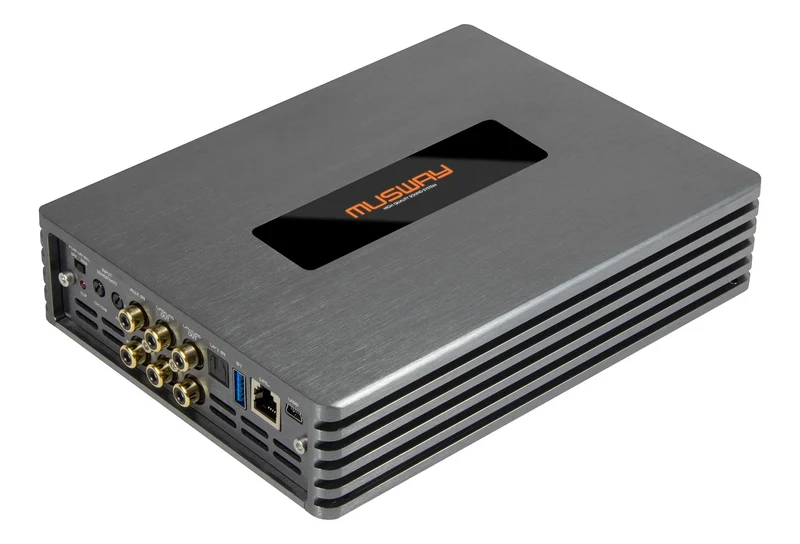 Musway M4+V3 amplificatore in classe D 4 canali con DSP 8 canali