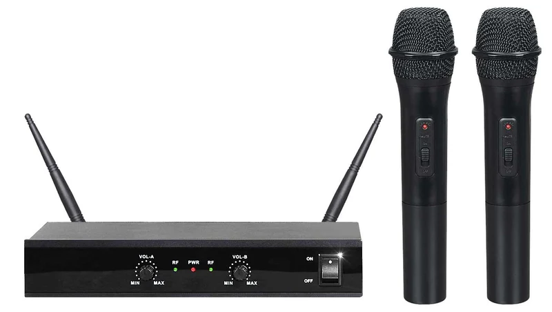 KARMA SET 5200 Doppio radiomicrofono palmare UHF