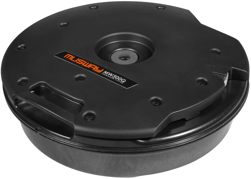 Musway MW500Q dual subwoofer bassreflex 2 x 130mm 4+4 Ohm 300W